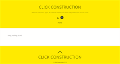 Desktop Screenshot of clickconstruction.com